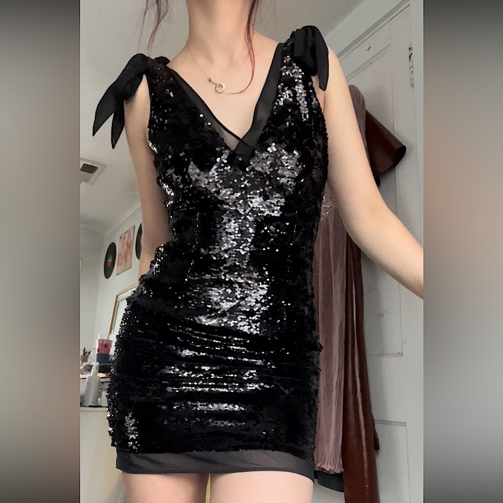 SEQUIN PARTY DRESS